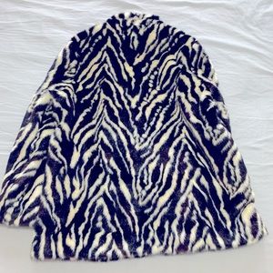 H&M fur coat, size 10